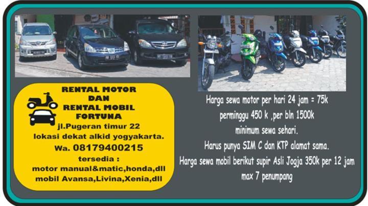 Fortuna Guest House Yogyakarta Luaran gambar